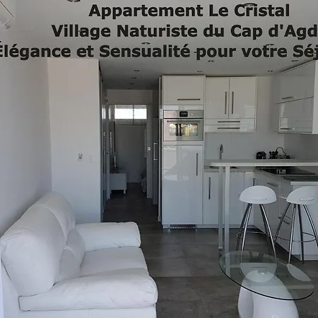 Le Cristal Port Ambonne Village Naturiste 아파트 아그